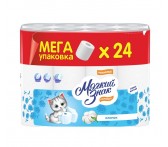С144 Бумага туалетная Мягкий Знак Comfort, 2 слоя, 24 рулона