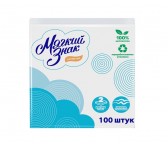 С50 Салфетки Мягкий Знак, 100 листов, 2 слоя