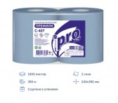С407 Полотенца бумажные 2 слоя 24х35 2рул/пач Protissue