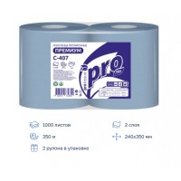 С407 Полотенца бумажные 2 слоя 24х35 2рул/пач Protissue