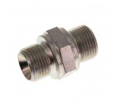 M-00063 Переходник 1/2внеш - 1/2внеш, 500bar, оцинк.сталь