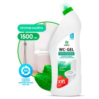 125848 Средство для чистки сантехники "WC-gel" (флакон 1500 мл)