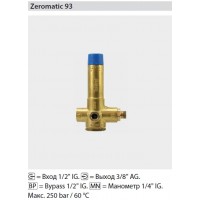 R+M 1702907 Перепускной вентиль ZEROMATIC/93 250 BAR 40 L/MIN