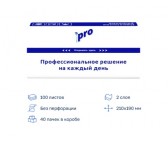 С415 Салфетки косметические V-слож 2-слойные 40 пачек по 100 листов в упак PROtissue