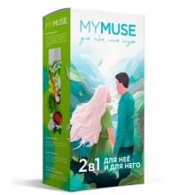 300455 Подарочный набор MYMUSE гель для душа и шампунь-бальзам от перхоти