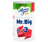 С5 Полотенца бумажные Мягкий Знак Mr.Big, 2 слоя, 1 рулон