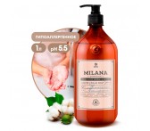 125645 Крем-мыло жидкое увлажняющее "Milana Professional" (флакон 1000мл)