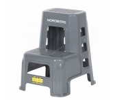 TL35G Табурет-стремянка, 2 ступени, серый NORDBERG