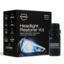 HEADLIGHT RESTORER KIT Набор для восстановления фар Nasiol Nano Ceramic Coating 10 мл