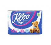 С185 Бумага туалетная  Kleo Ultra,  3 слоя, 12 рулонов