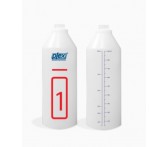 PLEX Бутылка пластиковая 1л, (№1) с градуировкой