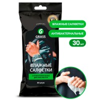 IT-0314 Салфетка влажная для очистки рук с антибактериальным эффектом GRASS