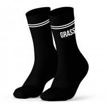 ST-1566 Высокие носки GRASS черные,  размер 43-46