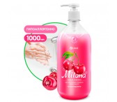 126401 Средство для мытья кожи рук "Milana" спелая черешня с дозатором (флакон 1000 мл)