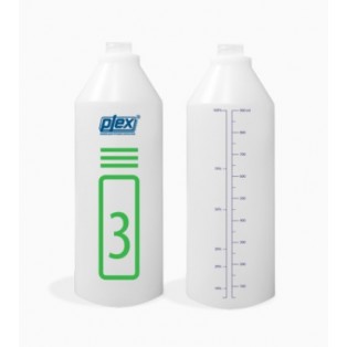 PLEX Бутылка пластиковая 1л, (№3), с градуировкой