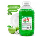 125469 Средство для мытья посуды "Velly" light (зеленое яблоко) 5кг.