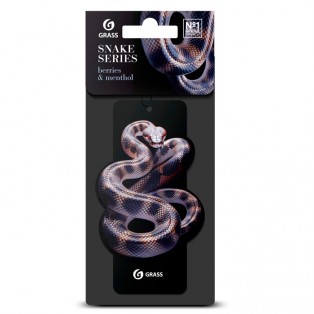 ST-1460 Ароматизатор воздуха картонный GRASS Змея (berries & menthol) ST-1460 Ароматизатор воздуха картонный GRASS Змея (berries & menthol)