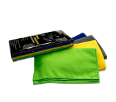 MD123/12 Набор салфеток из микрофибры 40х35см 250 г/м2 ассорти (12 шт/уп)