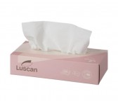 829267 Салфетки косметические Luscan 2сл 100шт/уп белые