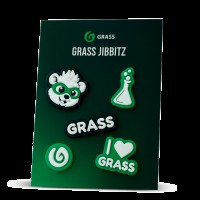 ST-1591 Набор Джиббитсов GRASS Merch ( 5 шт )